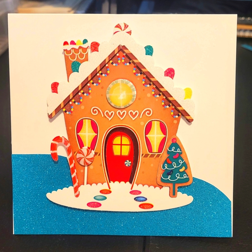 4/$15 Handmade cards - Gingerbread Wishes